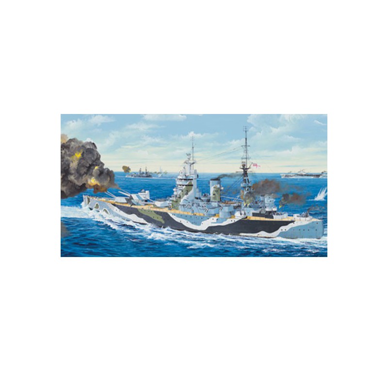 HMS Rodney Plastic Boat Modell | Scientific-MHD