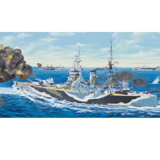 HMS Rodney Plastic Boat Modell | Scientific-MHD