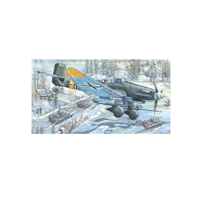 Junkers JU-87G-2 STUKA 1/24 Plastikflugzeugmodell | Scientific-MHD