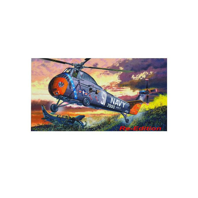 Plastikhubschrauber-Modell H-34 US Navy Rescue 1/48 | Scientific-MHD