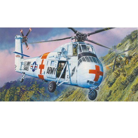 Plastikhubschraubermodell CH-34 US Army Rescue 1/48 | Scientific-MHD Plastikhubschraubermodell CH-34 US Army Rescue 1/48 | Scientific-MHD