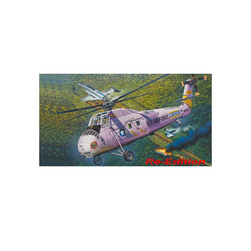 HH-34J Kunststoffhubschraubermodell USAF Rescue 1/48 | Scientific-MHD