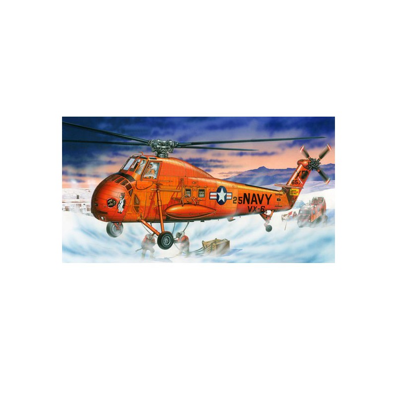 UH-34d Seepferdchen 1/48 Plastikhubschraubermodell | Scientific-MHD