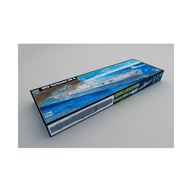 US Navy Yorktown CV-5 1/200 Plastikbootmodell | Scientific-MHD