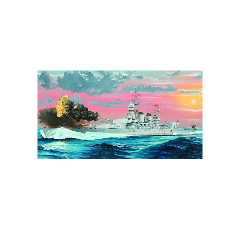Kunststoffbootmodell Italienische Marine Schlachtschiff Rn Littorio 1941 1/350 | Scientific-MHD