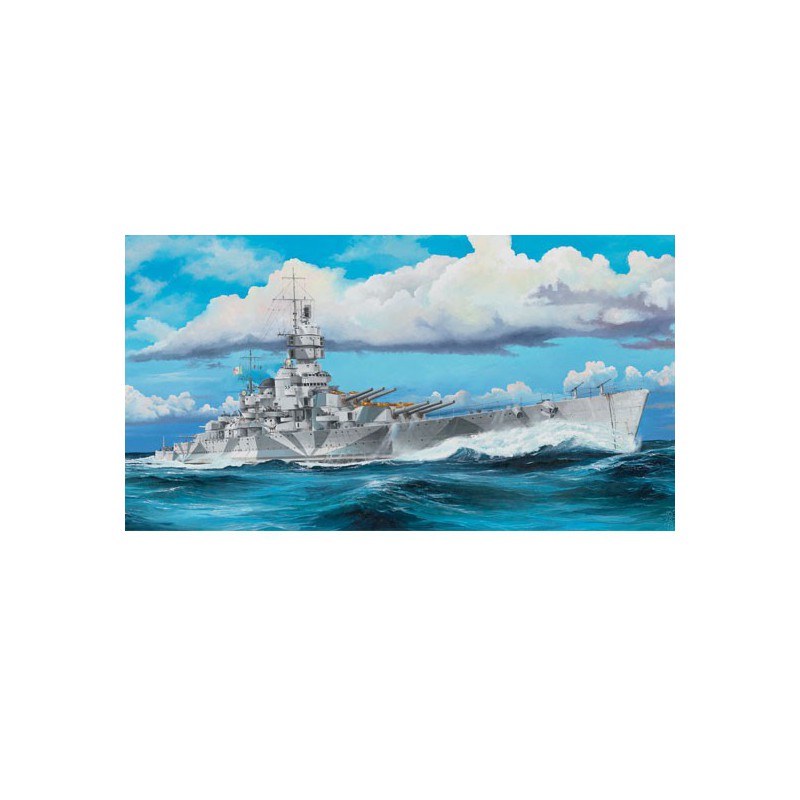 RN Vittorio Veneto 1940 1/350 Plastikbootmodell | Scientific-MHD