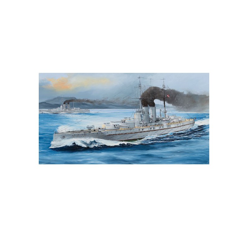Kunststoffbootmodell SMS Viribus Unitis 1/350 | Scientific-MHD
