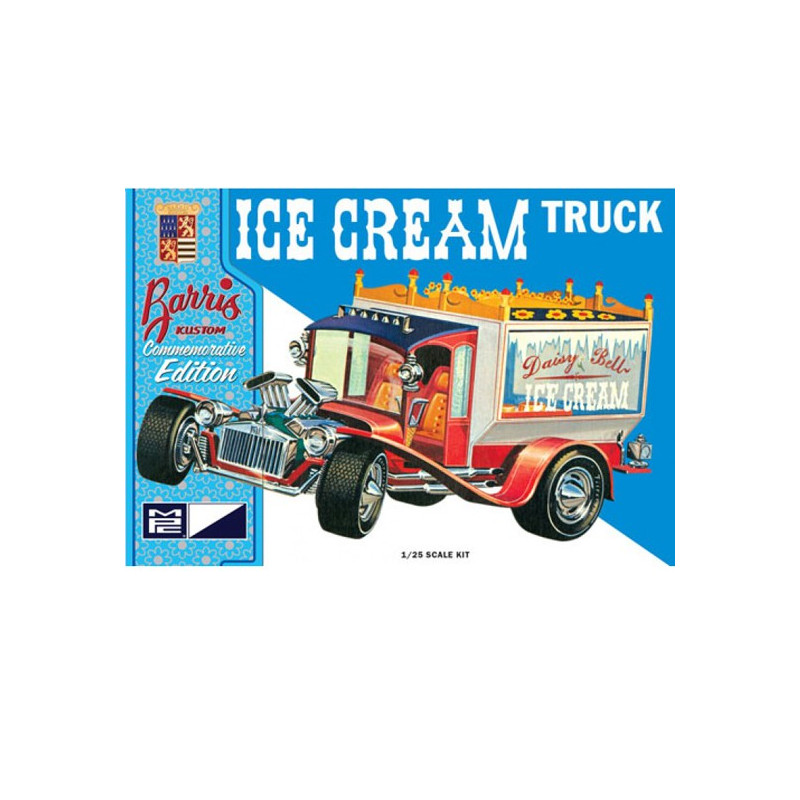 Eiswagen 1/25 Plastik -LKW -Modell | Scientific-MHD