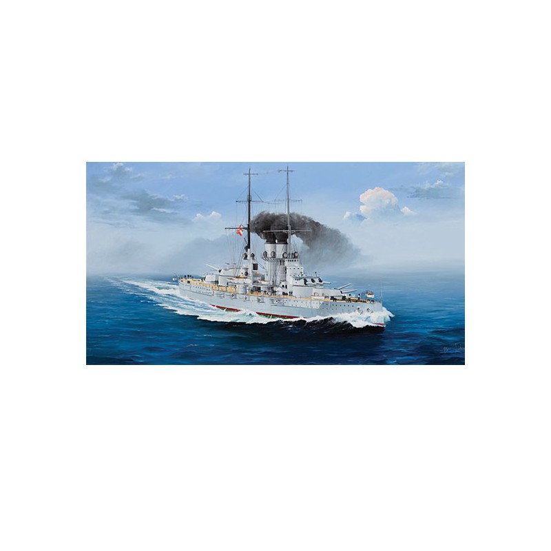 SMS SMS SMS Kunststoffboot Modell ITTVAN 1/350 | Scientific-MHD