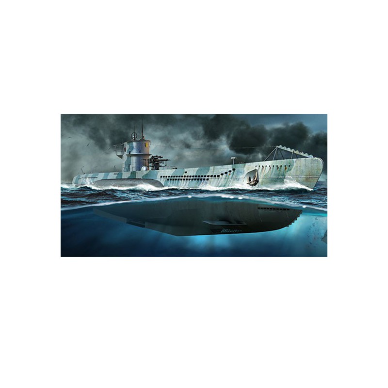 DKM Navy Plastic Boat Modell Typ VII-C U-Boot 1/144 | Scientific-MHD