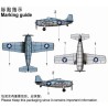 F4F-4 Plastikbootmodell (vorgespannt) 1/350 | Scientific-MHD