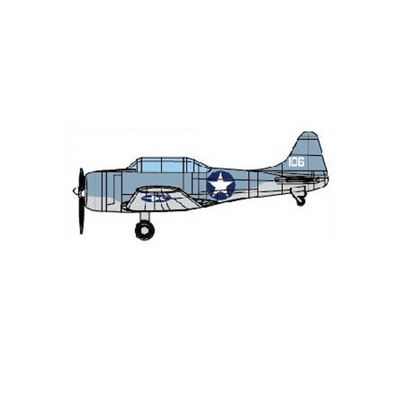 SBD-3 Dauntless 1/350 Plastikbootmodell | Scientific-MHD