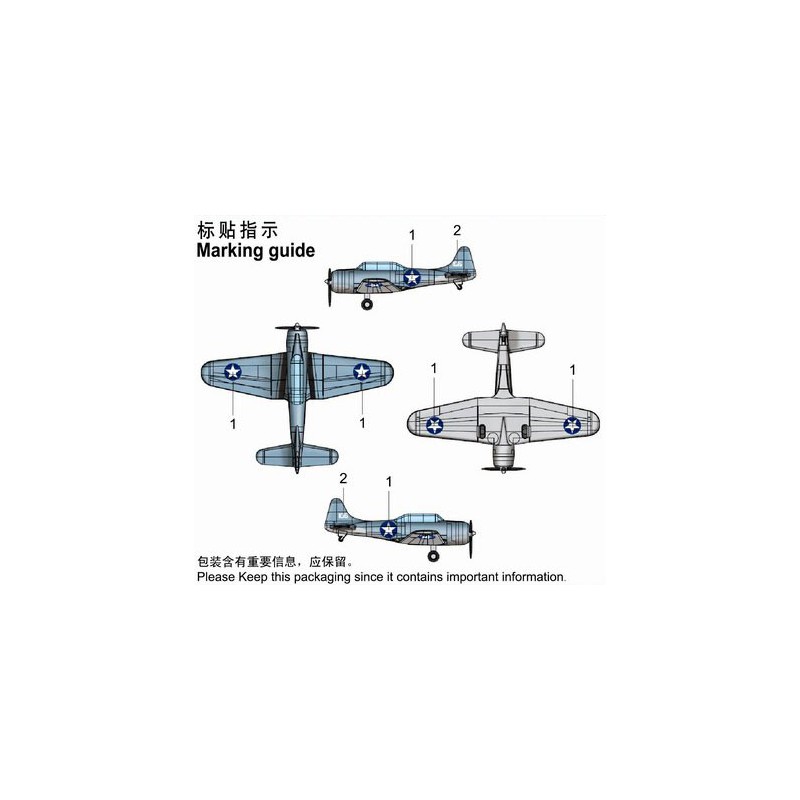 SBD-3 Dauntless 1/350 Plastikbootmodell | Scientific-MHD