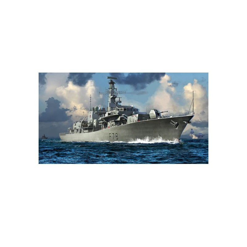 HMS Typ 23 - Kent (F78) Kunststoffbootmodell 1/700 | Scientific-MHD