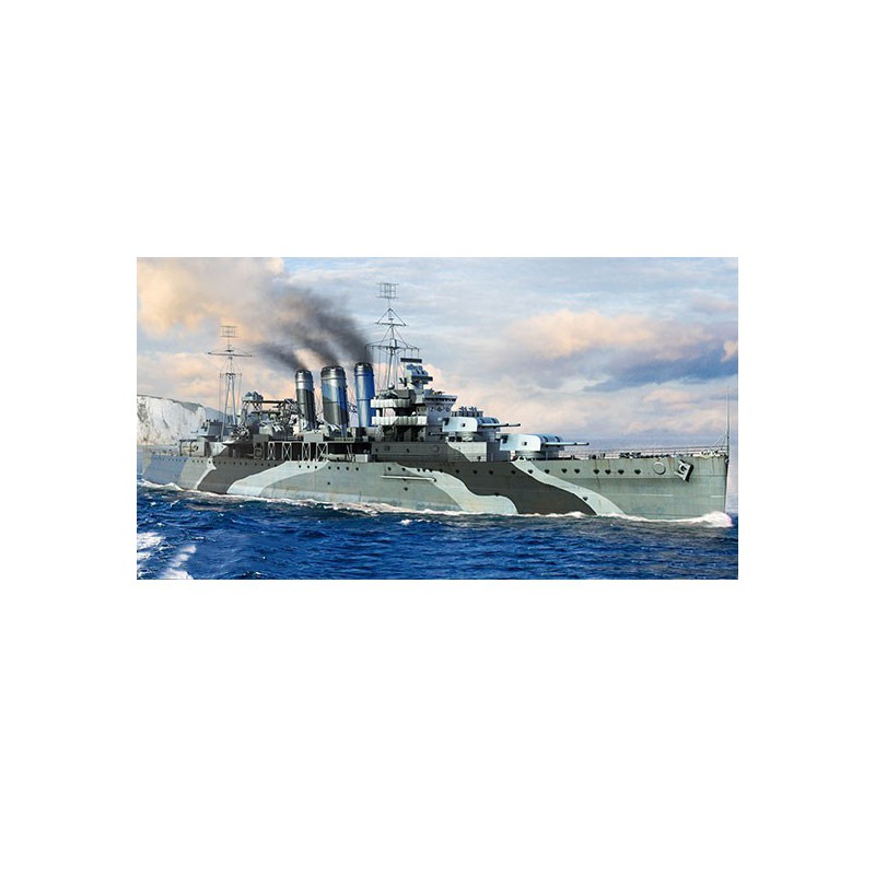 HMS Kent 1/700 Plastikbootmodell | Scientific-MHD