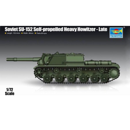 Sheviet SU-152 Kunststofftankmodell selbstfahrer schwerer Haubitzen 1/72 | Scientific-MHD Sheviet SU-152 Kunststofftankmodell selbstfahrer schwerer Haubitzen 1/72 | Scientific-MHD