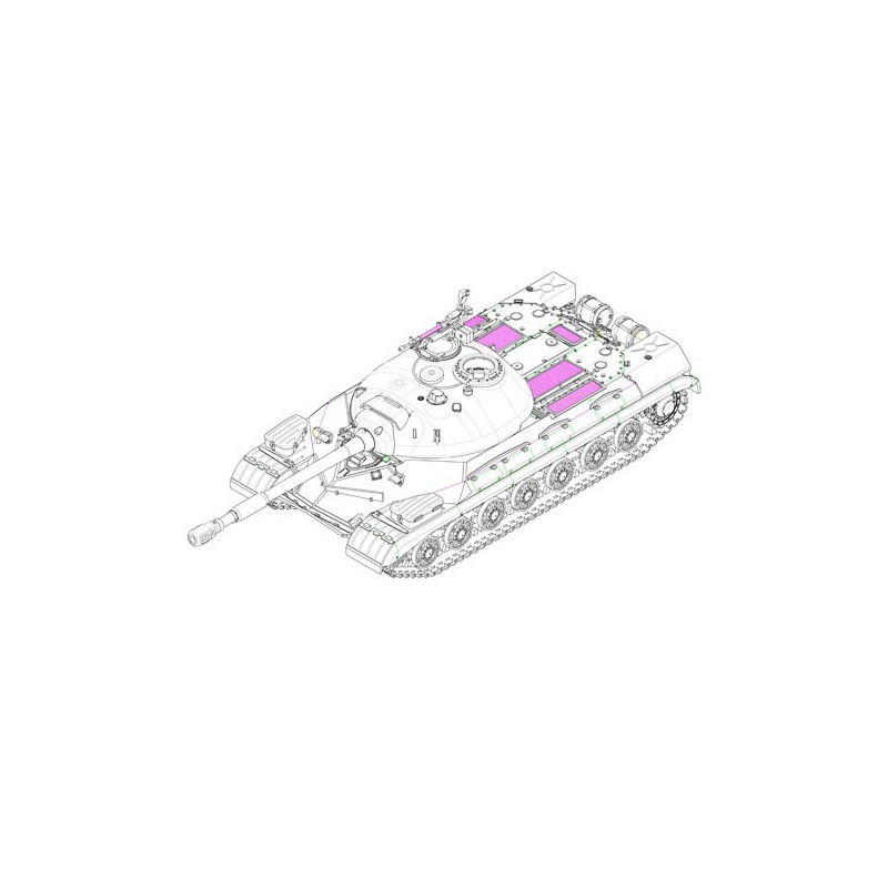 Sowjetischer T-10A Plastikkräutern Schwertank 1/72 | Scientific-MHD
