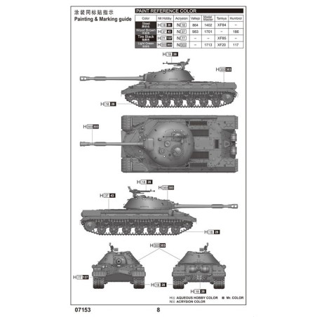 Sowjetischer T-10A Plastikkräutern Schwertank 1/72 | Scientific-MHD