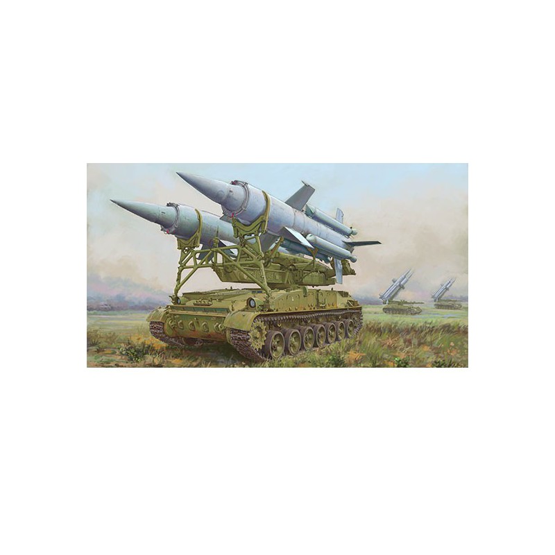 Sowjetisches Plastik -Charquet 2K11a Tel mit 9m8 m 1/72 | Scientific-MHD