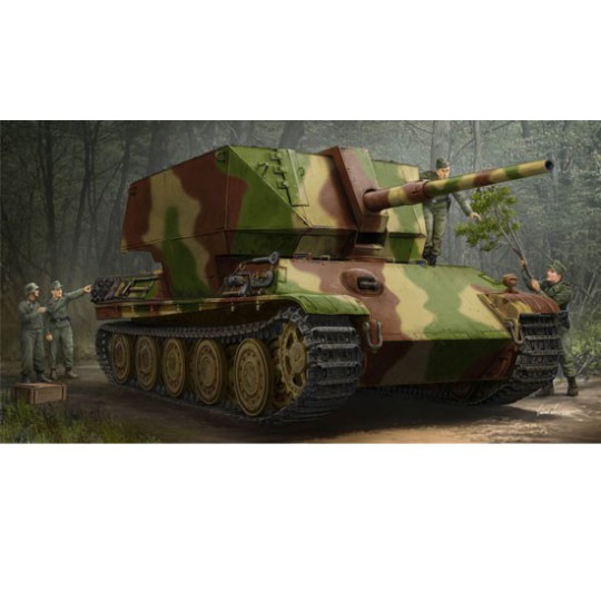 Flakpanther mit 8,8 cm Flak 41 1/35 Plastikmodell Flakpanther mit 8,8 cm Flak 41 1/35 Plastikmodell | Scientific-MHD