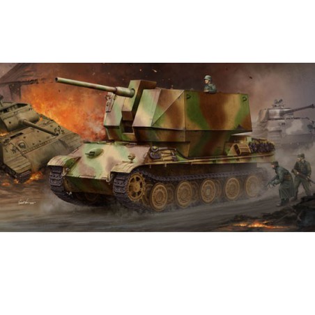 Flakpanther mit 8,8 cm Flak 36/37 1/35 Kunststoffmodell für Kunststoff | Scientific-MHD Flakpanther mit 8,8 cm Flak 36/37 1/35 Kunststoffmodell für Kunststoff | Scientific-MHD