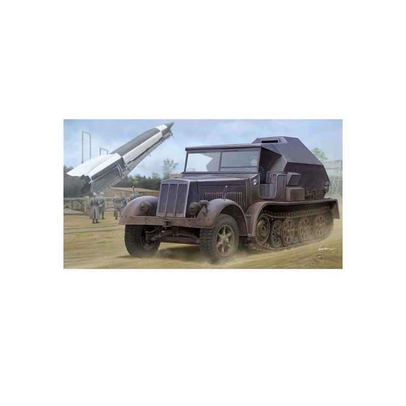 SD.KFZ Kunststofftankmodell. 7/3 Artillerie -Traktor 1/35 | Scientific-MHD