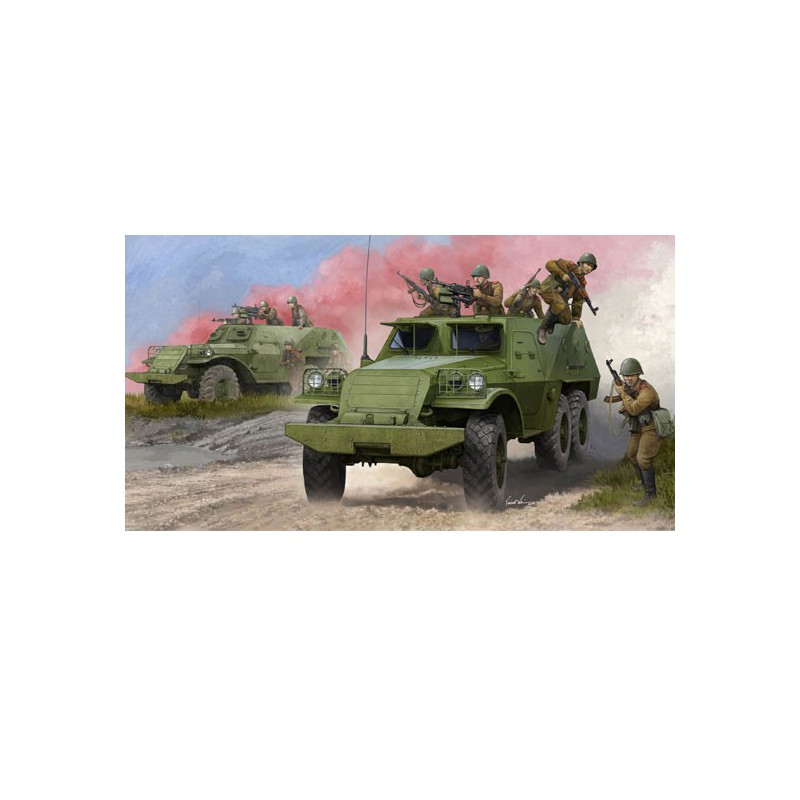 Sowjetisches BTR-152B1 APC 1/35 Plastik-LKW-Modell | Scientific-MHD