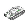 KV-1-Kunststofftankmodell 1942 vereinfachter Turmtank 1/35 | Scientific-MHD