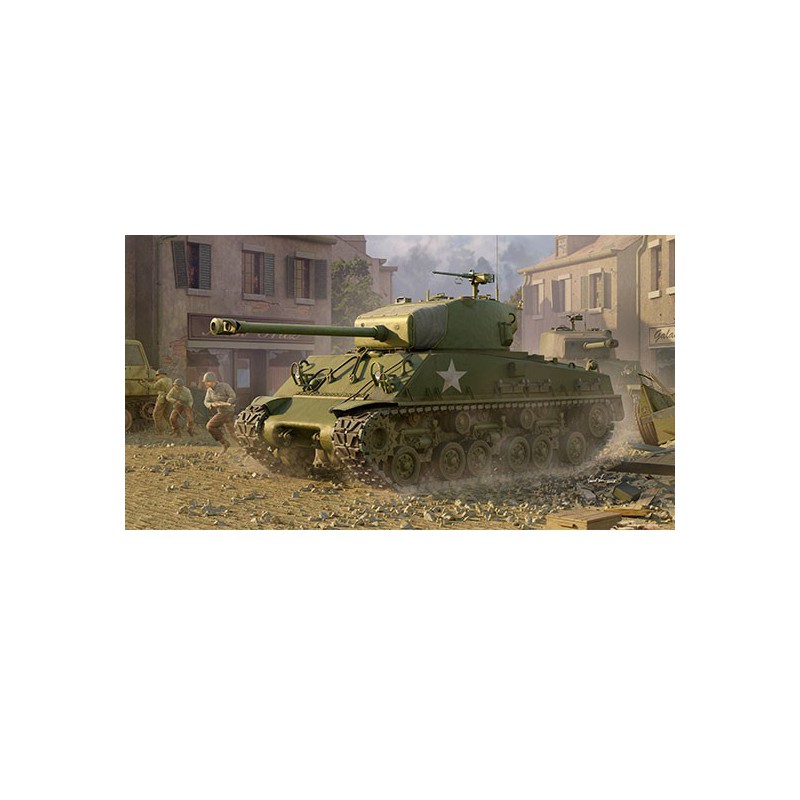 M4A3E8 Sherman - Frühes 1/16 Kunststofftankmodell | Scientific-MHD