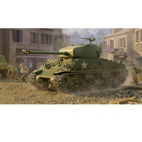 M4A3E8 Sherman - Frühes 1/16 Kunststofftankmodell | Scientific-MHD