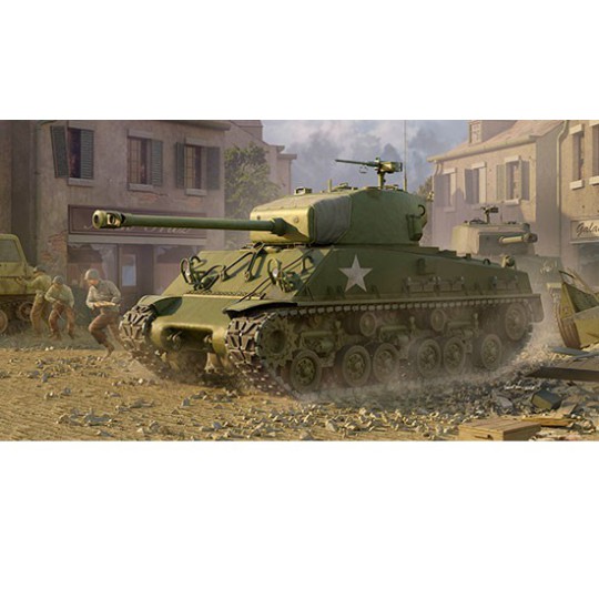 M4A3E8 Sherman - Frühes 1/16 Kunststofftankmodell M4A3E8 Sherman - Frühes 1/16 Kunststofftankmodell | Scientific-MHD