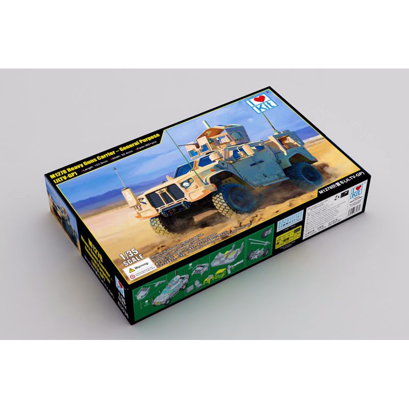 Kunststoff-LKW-Modell M1278 Heavy Guns Carrier General Purpose (JLTV-GP)] 1/35 | Scientific-MHD