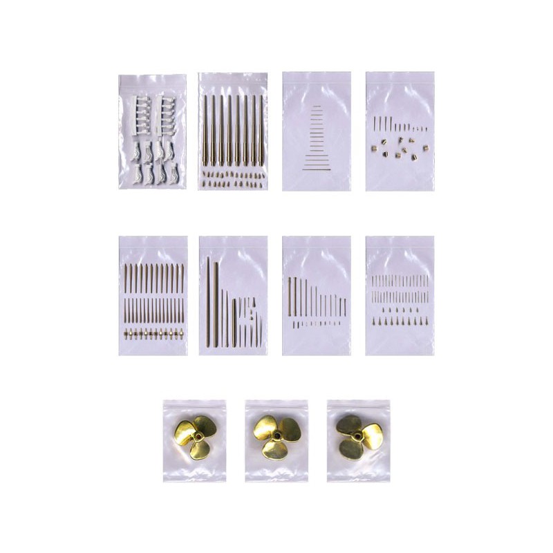 Plastikbootmodell Kit Superdetailing Kit Bismarck 95T03702 | Scientific-MHD