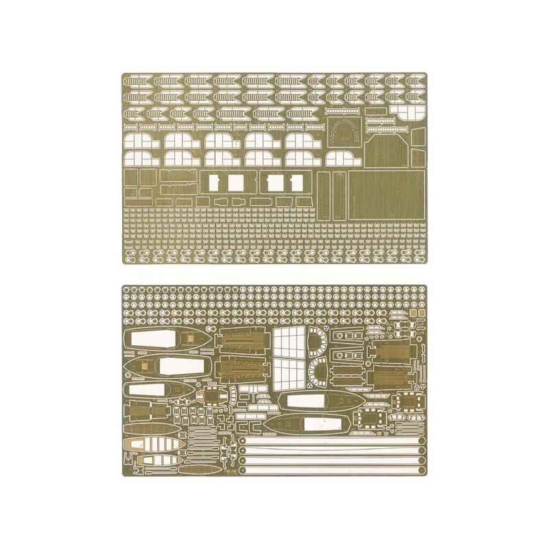 Plastikbootmodell Kit Superdetailing Kit Bismarck 95T03702 | Scientific-MHD
