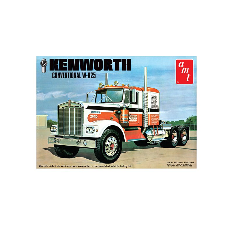 Kenworth W925 1/25 Plastik -LKW -Modell | Scientific-MHD