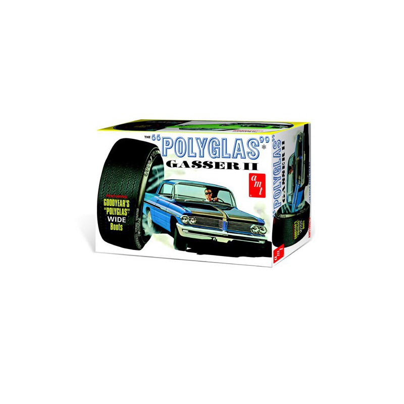 Pontiac Gasser II 1962 1/25 Plastikautoabdeckung | Scientific-MHD