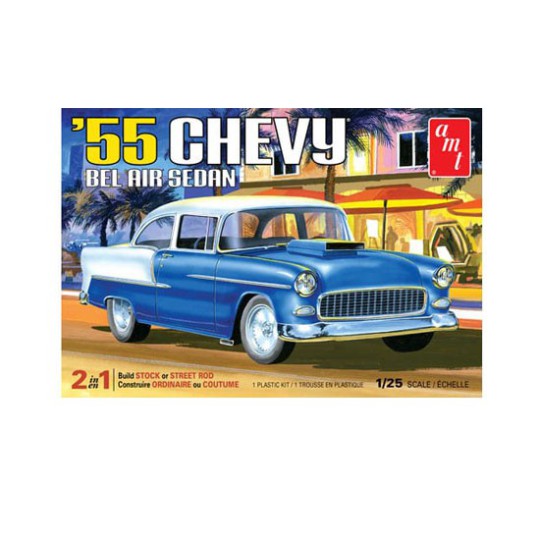Kunststoffauto Modell 1955 Chevy Bel Air Limousine 1/25 Kunststoffauto Modell 1955 Chevy Bel Air Limousine 1/25 | Scientific-MHD