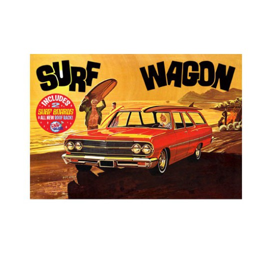 Plastikauto Modell 1965 Chevelle "Surf Wagon" 1/25 Plastikauto Modell 1965 Chevelle "Surf Wagon" 1/25 | Scientific-MHD