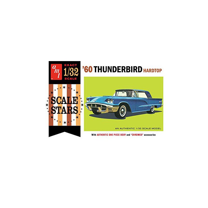 Ford Thunderbird 1960 Hardtop 1/32 Plastikautoabdeckung | Scientific-MHD