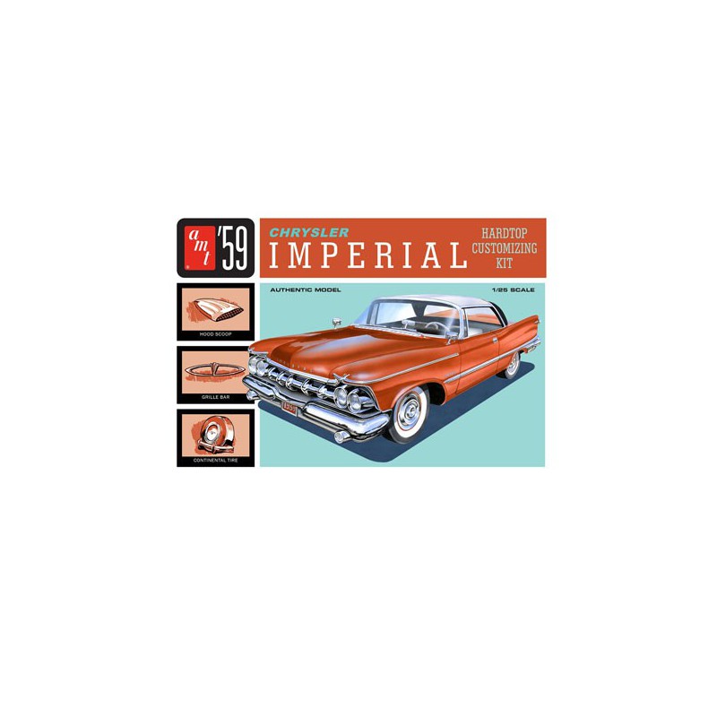 Kunststoffauto Modell 1959 Chrysler Imperial 1/25 | Scientific-MHD