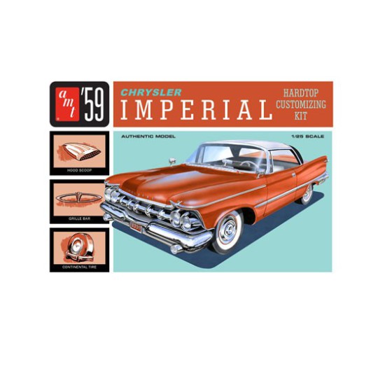 Kunststoffauto Modell 1959 Chrysler Imperial 1/25 Kunststoffauto Modell 1959 Chrysler Imperial 1/25 | Scientific-MHD