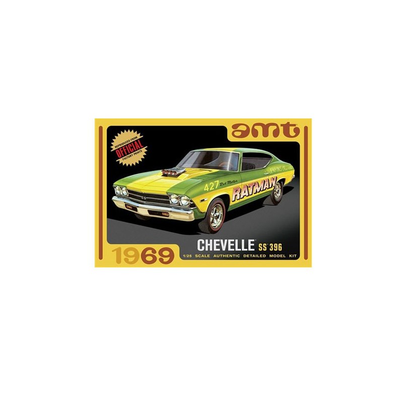 Plastikauto Modell 1969 Chevelle SS 396 1/25 | Scientific-MHD