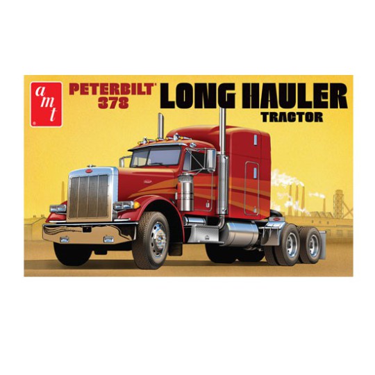 Peterbilt 378 Langstrecker Semi -Traktor 1/25 Plastik -LKW -Modell Peterbilt 378 Langstrecker Semi -Traktor 1/25 Plastik -LKW -Modell | Scientific-MHD