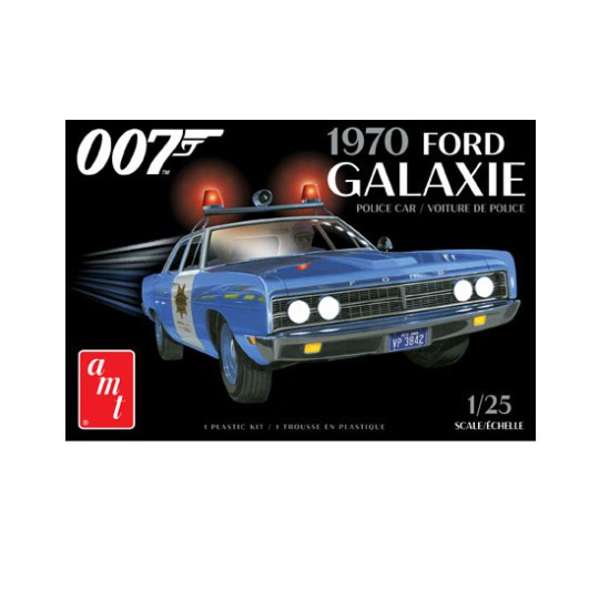 Kunststoffauto Modell 1970 Ford Galaxie Police Car James Bond 1:25 Kunststoffauto Modell 1970 Ford Galaxie Police Car James Bond 1:25 | Scientific-MHD