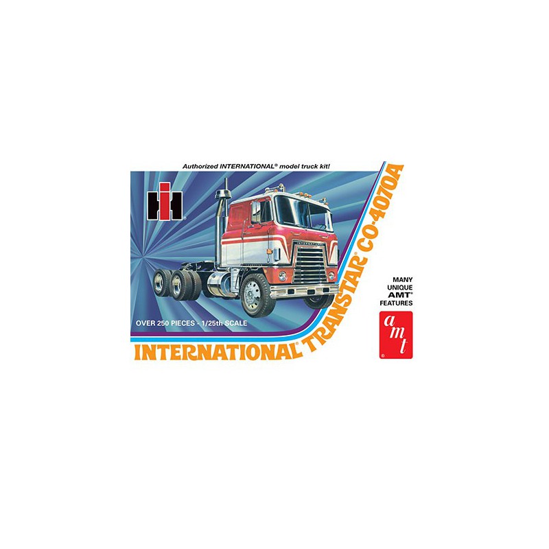 Transtar 1:25 Internationales Plastik -Lkw -Modell | Scientific-MHD