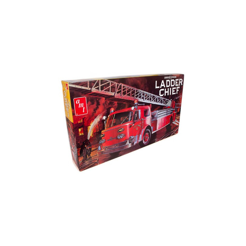 American LaFrance Leiter Chef Fire Lastwagen 1:25 Plastik -LKW -Modell | Scientific-MHD