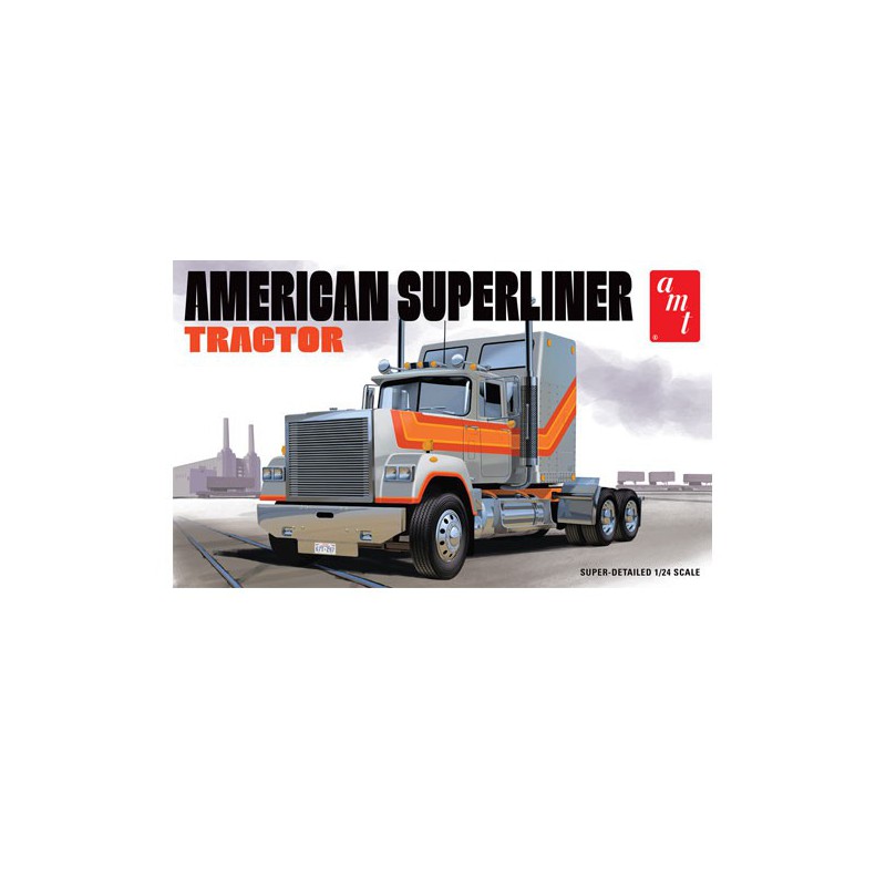 Amerikanischer Sumi -Traktor 1:24 Plastik -LKW -Modell | Scientific-MHD