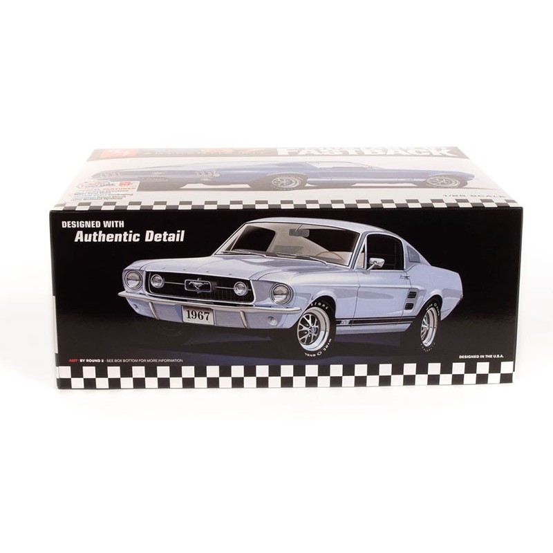 Kunststoffauto Modell 1967 Ford Mustang GT Fastback 1:25 | Scientific-MHD Kunststoffauto Modell 1967 Ford Mustang GT Fastback 1:25 | Scientific-MHD