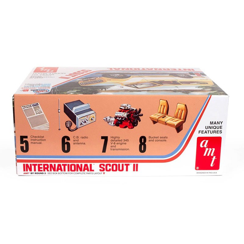 Kunststoffauto Modell 1977 Internationaler Harvester Scout II 1:25 | Scientific-MHD