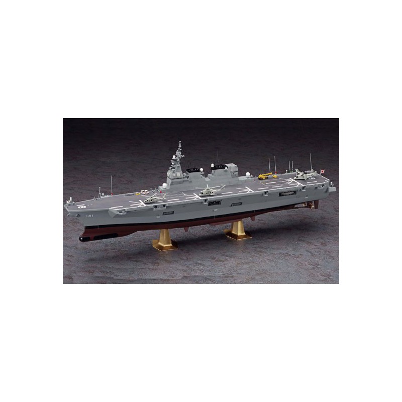 Plastikbootmodell J.M.S.D.F. DDH Hyuga 1/450 | Scientific-MHD